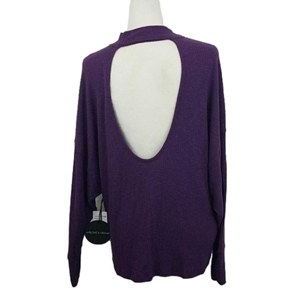 harlow & Graham blouse NWT Large choker neck